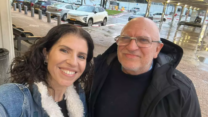 יעקב הררי ובתו יעל (צילום: דוברות משרד ראש הממשלה)