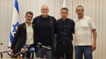 ראשי מועצות מגבול הצפון במסיבת עיתונים: "מאוחדים ולא מתכוונים להרפות" (צילום: מאיה רונן)