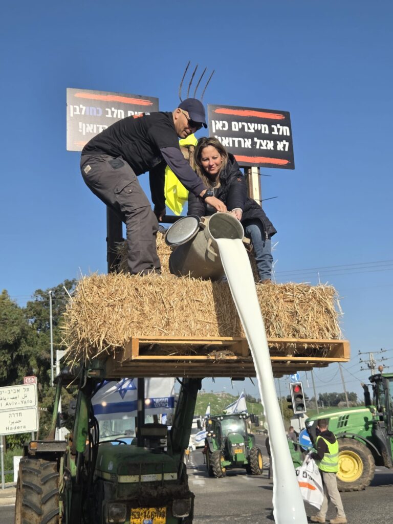 Shlomit Shichor Reichman at the Megiddo Junction (Photo: Emek Yizrael Regional Council)