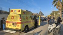 זירת רצח בשפרעם (צילום ארכיון: תיעוד מבצעי מד"א)