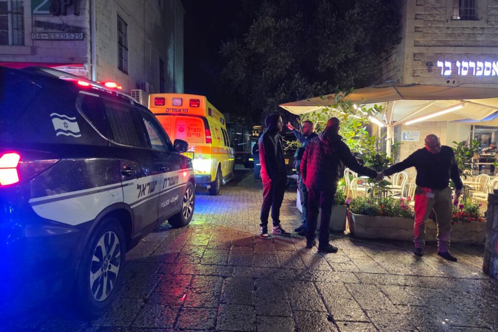 זירת האירוע (צילום: תיעוד מבצעי מד"א)