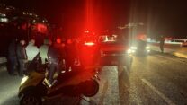 זירת תאונת הדרכים הקטלנית ליד צומת מי עמי (צילום: תיעוד מבצעי מד"א)