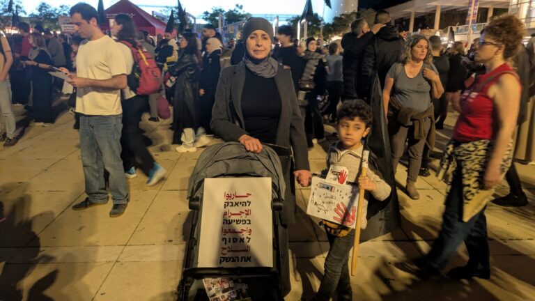 עאידה, מנהלת תיכון בטמרה (צילום: ניצן צבי כהן)