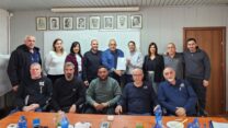 חתימת הסכם קיבוצי ב'טכנולוגיית להבים' (צילום: דוברות ההסתדרות)
