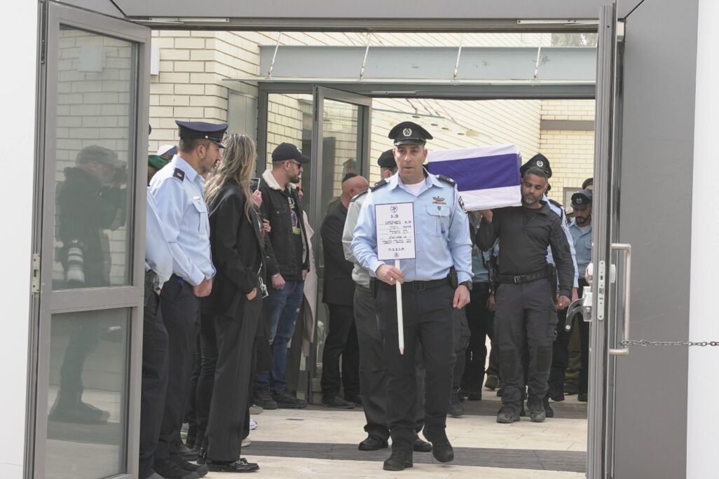 הלוויית רן גואילי (צילום: משטרת ישראל) הלוויית רן גואילי (צילום: משטרת ישראל)