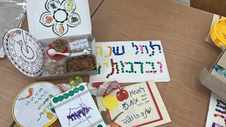 גן הילדים של רחל איבגי בקריית שמונה, לאחר החזרה ללימודים (צילום: אלבום פרטי)