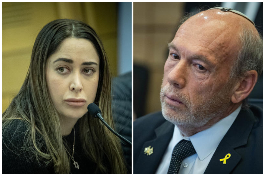 מבקר המדינה מתניהו אנגלמן והשרה מאי גולן (צילום: פלאש90) מבקר המדינה מתניהו אנגלמן והשרה מאי גולן (צילום: פלאש90)