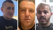 שלושת הנרצחים (מימין): מחמוד טארק ע'אוי שנרצח בכפר קרע, אדם נזים נסאר ובנו נזים נסאר שנרצחו בנצרת (צילום: מרשתות חברתיות)