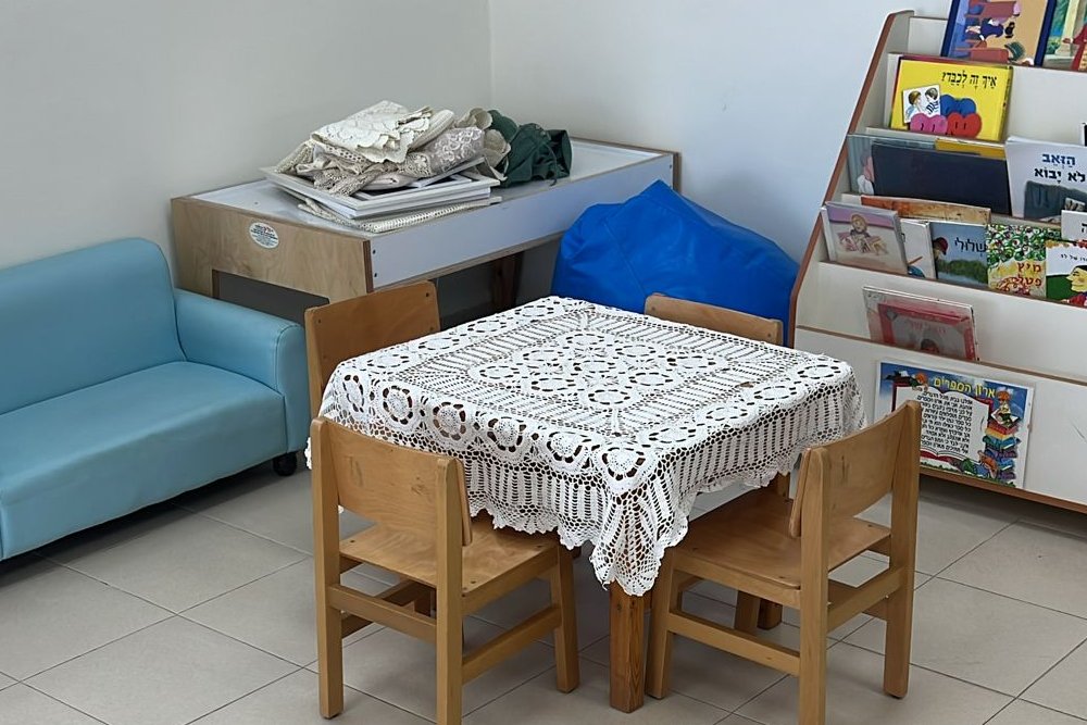 גן הילדים של רחל איבגי לאחר הסידור (צילום: אלבום פרטי) גן הילדים של רחל איבגי לאחר הסידור (צילום: אלבום פרטי)