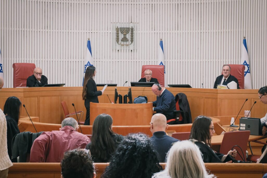 דיון בבית המשפט העליון על הערעורים בפרשת אסון מכינת בני ציון (צילום: דוד טברסקי)