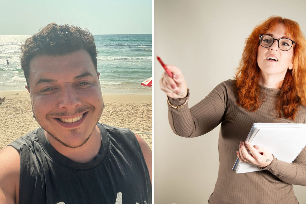 תמר לנגבורד ושחר קס (צילומים: איתי ובר, אלבום פרטי) תמר לנגבורד ושחר קס (צילומים: איתי ובר, אלבום פרטי)