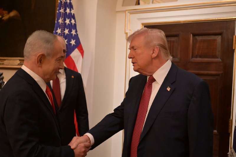 פגישת נתניהו וטראמפ בבית הלבן (צילום: אבי אוחיון, לע"מ)
