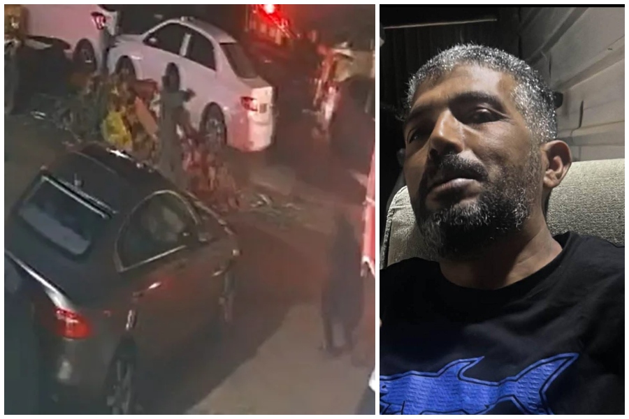 מוחמד קאסם שנרצח בפוריידיס, וצילום רגעי הרצח (צילומים: רשתות לפי סעיף 27א') מוחמד קאסם שנרצח בפוריידיס, וצילום רגעי הרצח (צילומים: רשתות לפי סעיף 27א')