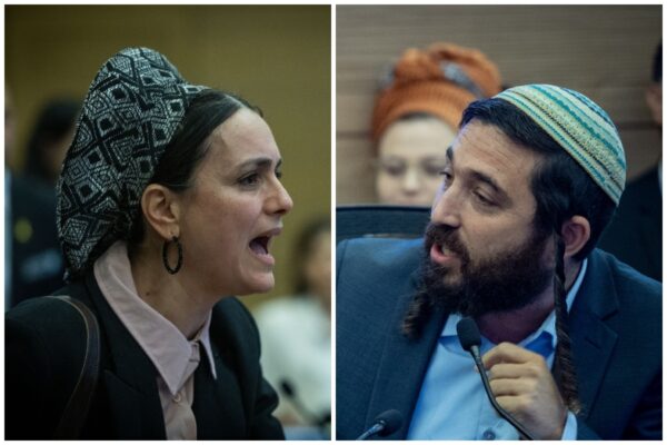ראשי וועדות החינוך והבריאות החדשים - ח"כ צבי סוכות (מימין) וח"כ לימור סון הר מלך (צילומים: יונתן זינדל/פלאש90)