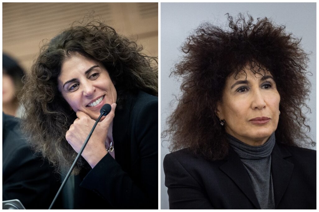 ד"ר יפעת בן חי שגב, יו"ר הרשות השנייה המיועדת (מימין) ועו"ד כנרת בראשי, חברת מועצת הרשות השנייה (צילומים: יונתן זינדל/ פלאש 90) ד"ר יפעת בן חי שגב, יו"ר הרשות השנייה המיועדת (מימין) ועו"ד כנרת בראשי (צילומים: יונתן זינדל/ פלאש 90)