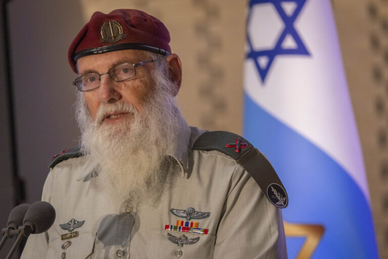 הרב הצבאי הראשי, הרב אייל קרים (צילום: חיים גולדברג/פלאש90)