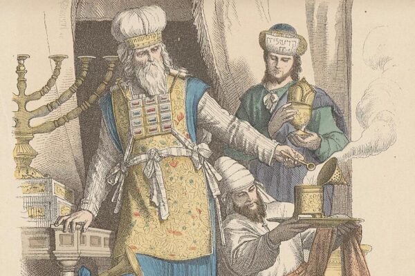 בגדי כהונה מוצגים בספר 'תולדות התלבושות' המאויר 'תולדות התלבושות', 1890 (איור: מתוך ויקימדיה)