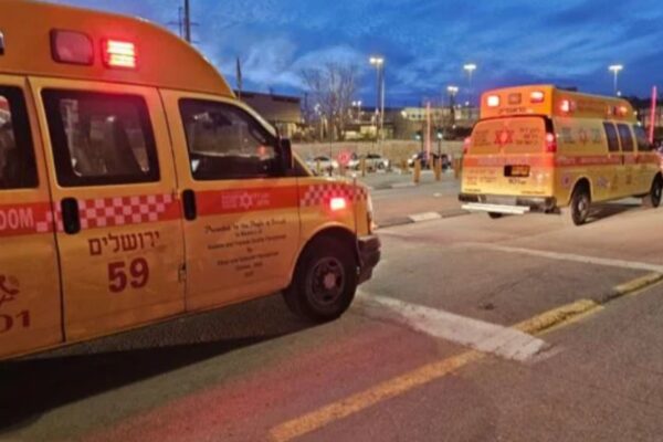 זירת ירי במחנה הפליטים שועפט (צילום: דוברות מד"א)