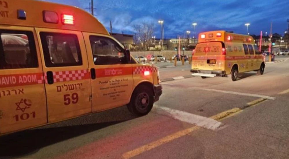 זירת ירי במחנה הפליטים שועפט (צילום: דוברות מד"א)