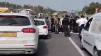 כביש 38 נחסם לתנועה לכיוון ירושלים בשל הפגנה נגד הגיוס (רשתות חברתיות)