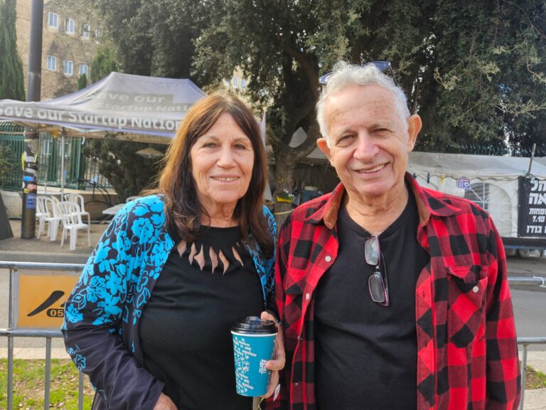 שלמה ויונה פריטל (צילום: מאיה רונן)