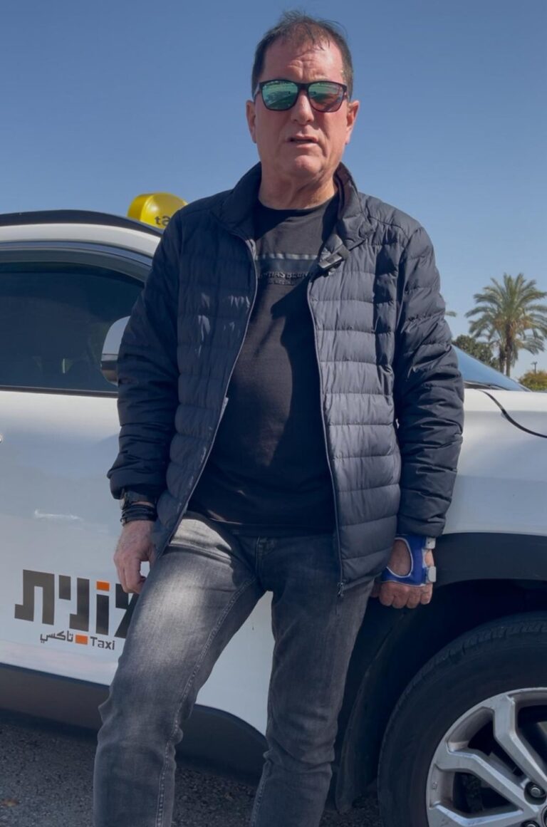 זוהר גולן, יו"ר התאגדות נהגי המוניות בפורום העצמאים בהסתדרות (צילום: אלבום פרטי)