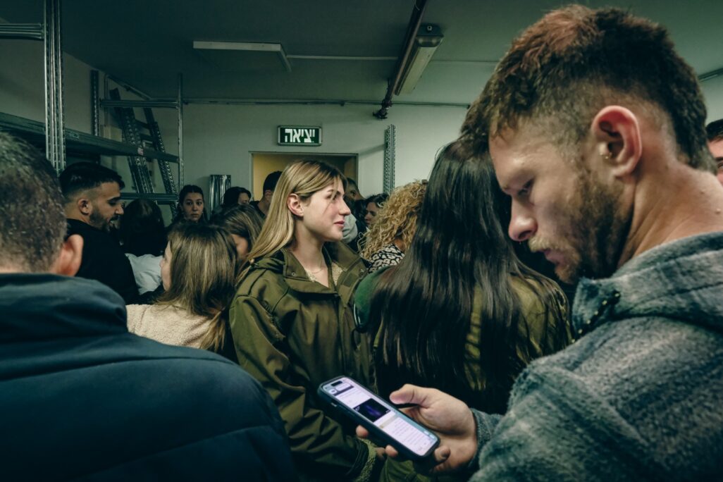 מרחב מוגן במרכז הארץ (צילום: דוד טברסקי)