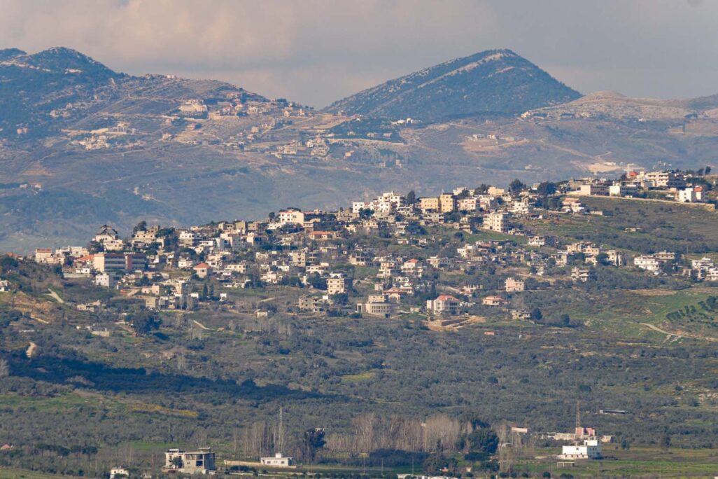 כפר בדרום לבנון (צילום: דוד טברסקי) כפר בדרום לבנון (צילום: דוד טברסקי)