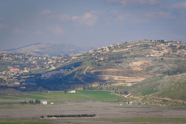 כפר בדרום לבנון (צילום: דוד טברסקי)