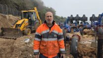 יריב מזרחי, מנהל עבודה בחברת עובדי שח"ם מקורות בשטח (צילום: אלבום פרטי)