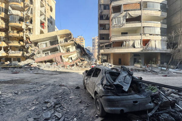הרס בעקבות תקיפות צה"ל בלבנון (צילום: REUTERS)