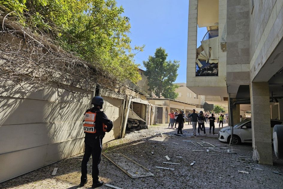 זירת נפילה בפתח תקווה (צילום: איחוד הצלה) זירת נפילה בפתח תקווה (צילום: איחוד הצלה)