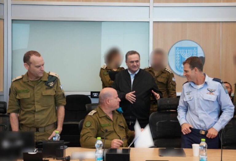 שר הביטחון ישראל כ"ץ (צילום: דובר צה"ל))