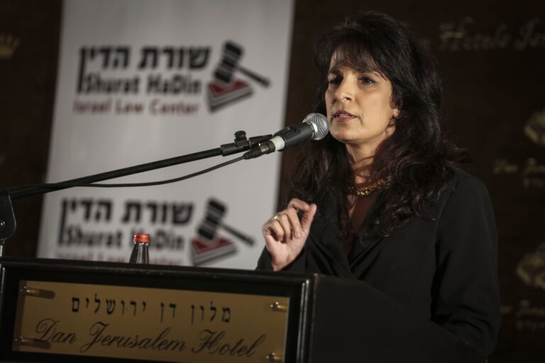 עו"ד ניצנה דרשן-לייטנר, מייסדת ארגון "שורת הדין" (צילום: הדס פרוש/ פלאש 90)