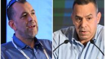 מ"מ יו"ר ההסתדרות רועי יעקב (מימין) והממונה על השכר אפי מלכין (צילומים: ארן דולב)
