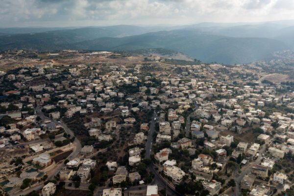 תמונה אווירית של מעיליא (צילום: מתניה טאוסיג/פלאש90)