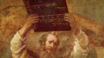 משה שובר את לוחות הברית (ציור: רמברנדט)