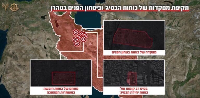 תקיפות בטהרן (דובר צה"ל)