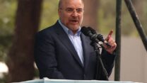 יושב ראש הפרלמנט האיראני מוחמד באקר קאליבאף (צילום: גטי)