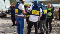 זירת הנפילה בבית שמש (צילום: תיעוד מבצעי מד"א)