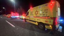 הזירה בצפון הארץ שבה נהרגה אישה מהירי לעבר ישראל (צילום: תיעוד מבצעי מד"א)