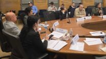 ישיבת הוועדה לביטחון לאומי לאישור בקריאה שנייה ושלישית של חוק עונש מוות למחבלים (צילום: דני שם-טוב / דוברות הכנסת)