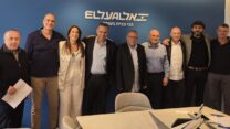 חתימת הסכם קיבוצי באל על (צילום: דוברות ההסתדרות)