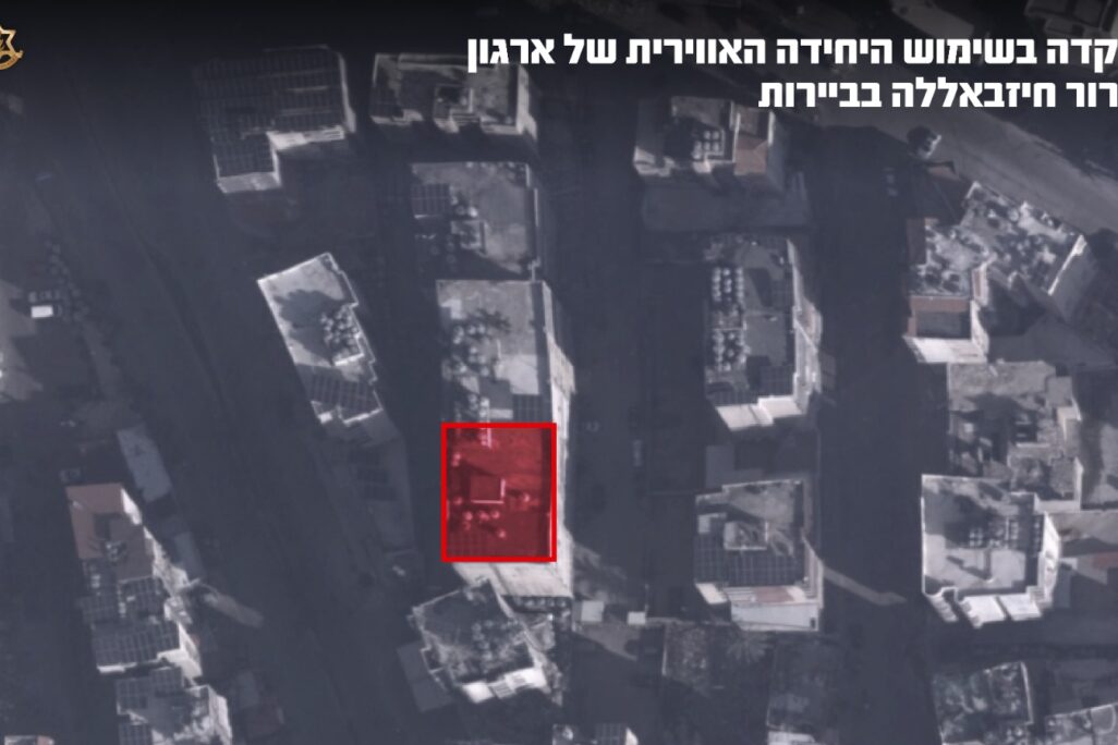 מפקדת יחידה אווירית של חיזבאללה שהותקפה (צילום: דובר צה"ל)