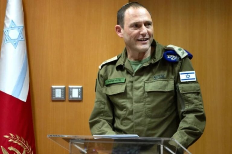 הפרקליט הצבאי הראשי, איתי אופיר (צילום: דובר צה"ל)