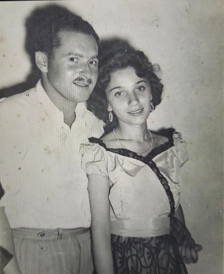 יעקב באום ואשתו פני (צילום: אלבום פרטי)
