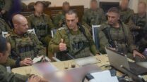 הרמטכ"ל אייל זמיר בהערכת מצב בדרום לבנון (צילופ: דובר צה"ל)