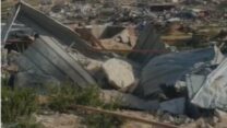 ההריסות בכפר א-סר (צילום: המועצה לכפרים לא מוכרים)