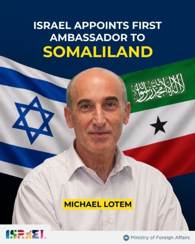 מיכאל לוטם, השגריר הישראלי בסומלילנד (צילום: משרד החוץ)