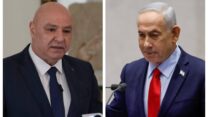 ראש הממשלה בנימין נתניהו ונשיא לבנון ג'וזף עאון (צילומים: דוברות הכנסת, AP)